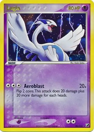 EX Unseen Forces Lugia #29/115 reverse holo